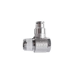 Metal Swiv. Elbow 4mm X 1/4' M